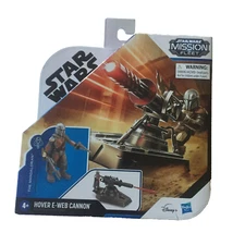 NEW Star Wars Mission Fleet Expedition Class Hover E-Web Cannon With Mandalorian