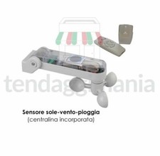 CENTRALINA CON SENSORE SOLE VENTO PIOGGIA  RADIOCOMANDO TENDE DA SOLE TAPPARELLE