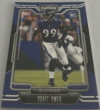 2021 Panini Playbook Football Odafe Oweh Baltimore Ravens rookie #154