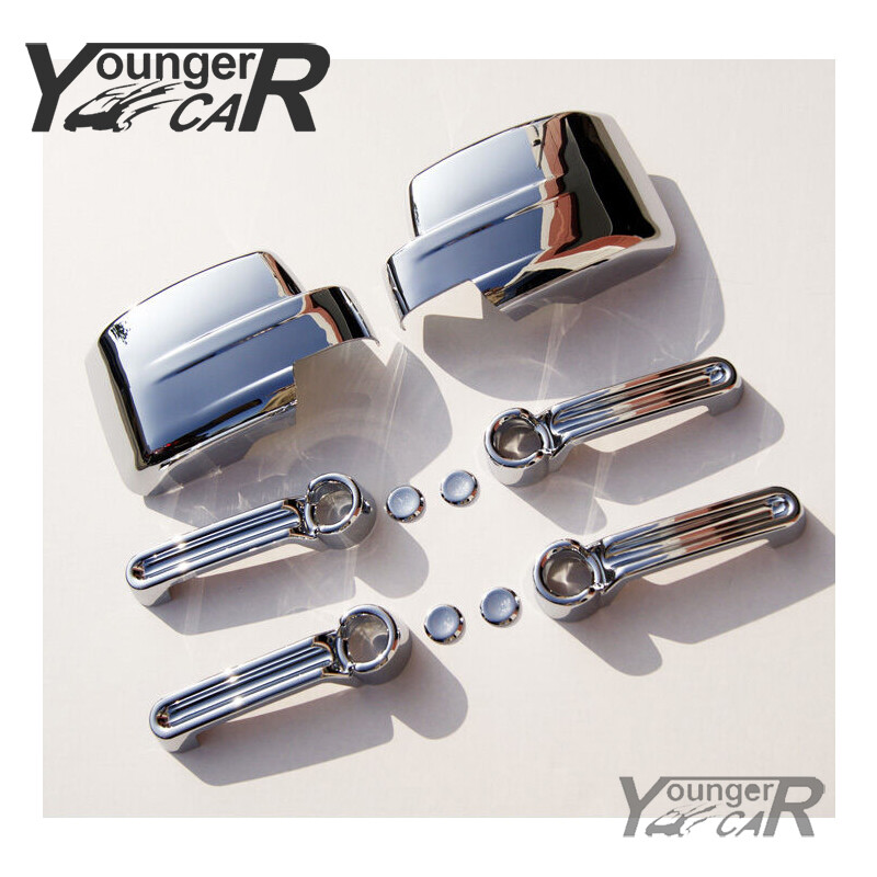 Mirror+Door Handle Covers For 20072012 Dodge Nitro 20082013 Jeep