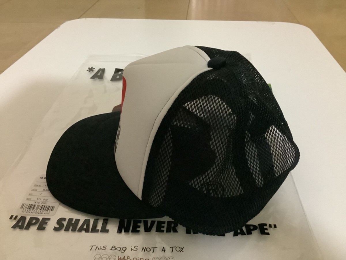 帽子 A BATHING APE I Love Bape Mesh Cap Black I Love Bape Mesh Cap - Black – Feature