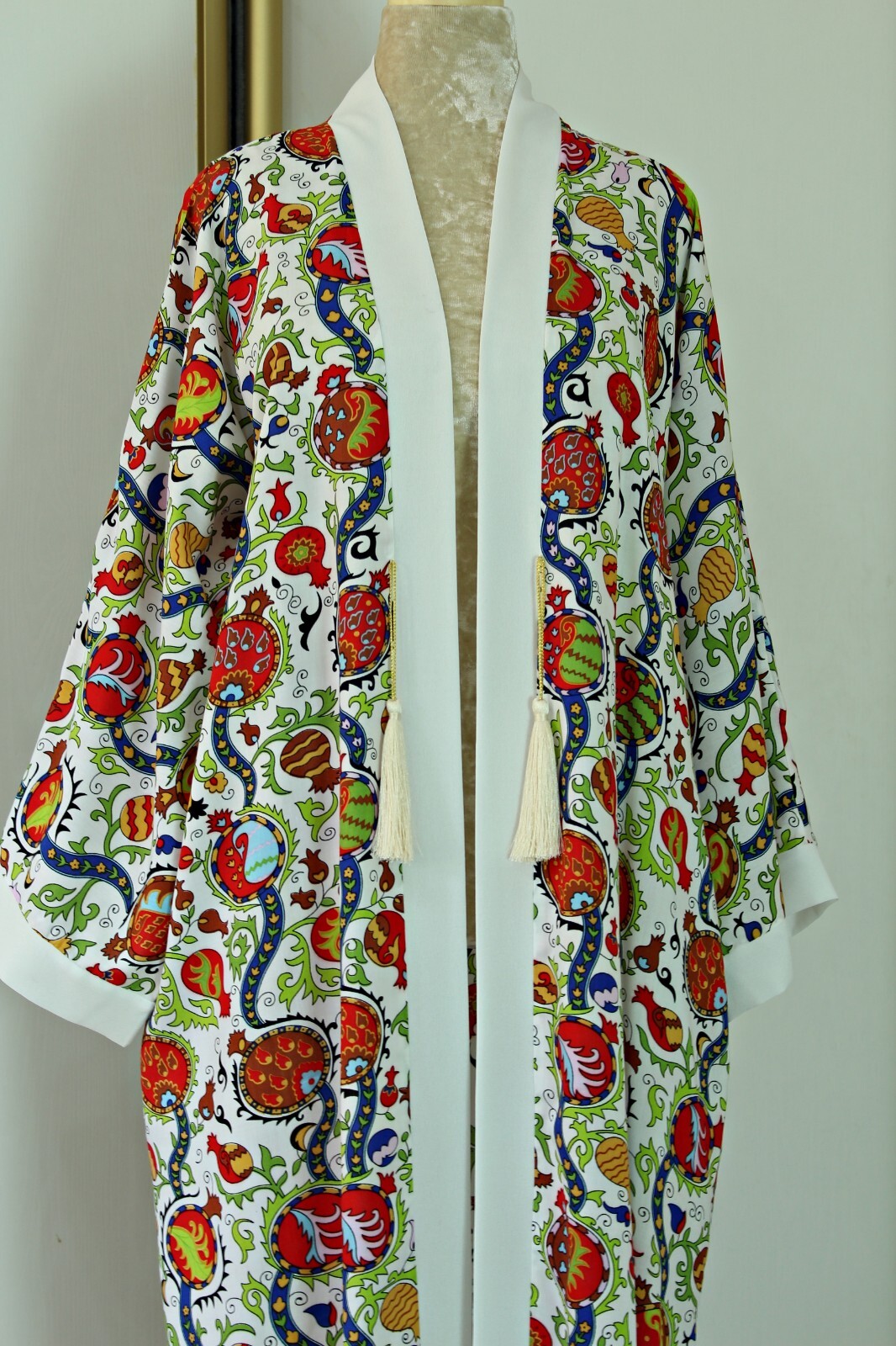 Suzani kaftan dress/Ethnic cotton cover 