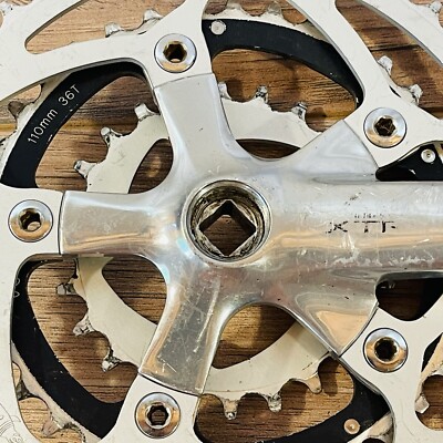 Vintage First Generation XTR FC-M900 Crankset 175 8 Square Taper