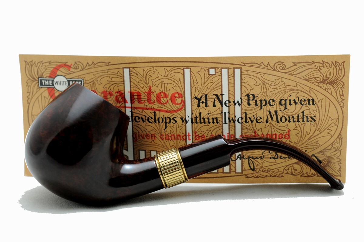 DUNHILL pipe pipa 烟斗 pfeife CHESTNUT 5213 year 1991 gold