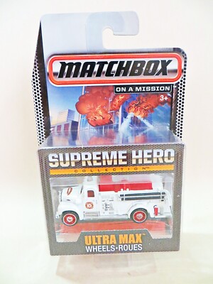 MATCHBOX SUPREME HERO '1963 MACK B MODEL US FIRE ENGINE'. MIB