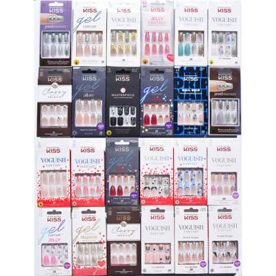 KISS NAILS - Variety of styles & lengths - save on shipping with a bundle!