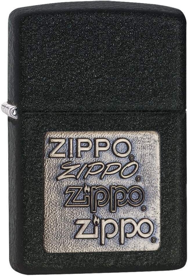 カラマリ 布ポス Zippo Brass Emblem Black Crackle 362 | eBay