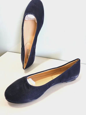 New Fabio Rusconi Women's Size 6 Blue Ballerina Flat Pump Heel