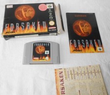ebay® Auktion 188182440798 | Nintendo 64 Spiel - FORSAKEN PAL Version mit Hülle + Heft Thumbnail of ebay® auction 188182440798 | Nintendo 64 Spiel - FORSAKEN PAL Version mit Hülle + Heft