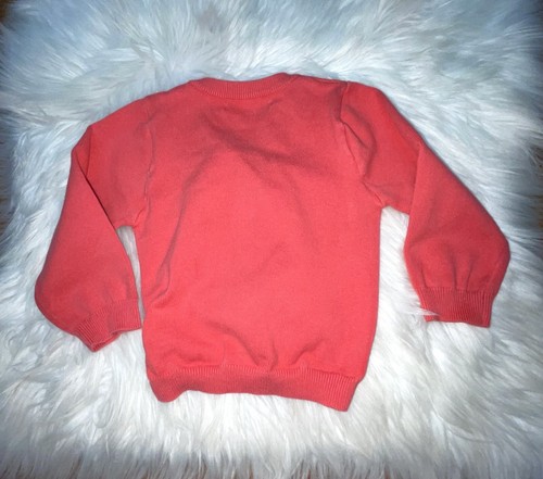 Ralph Lauren Button Up Knit Sweater Logo Pink Girls Size Small Pony - Picture 2 of 7