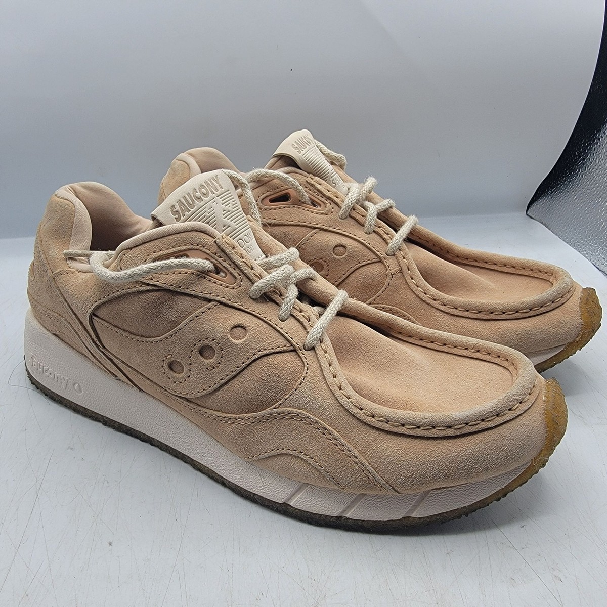 Saucony Originals Shadow 6000 Moc Toe Crepe Sand Men Rare  display picture 3