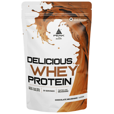 PEAK Delicious Whey Protein - cremiger Mix aus Whey Konzentrat + Isolat