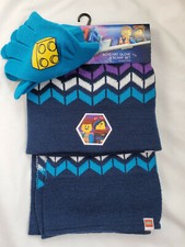 THE LEGO MOVIE KIDS HAT GLOVE SCARF SET