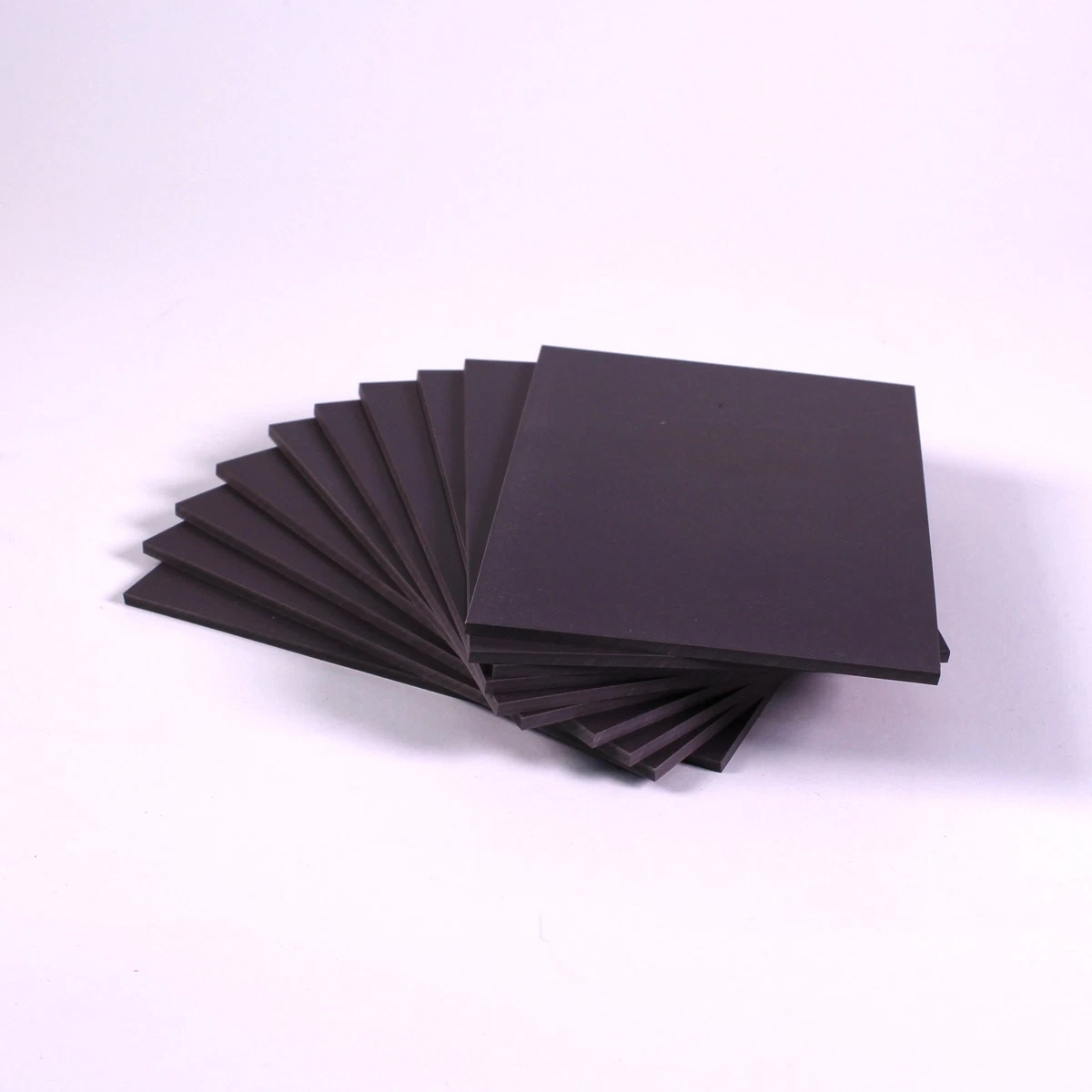 Bloques de impresión de linóleo gris modelado 300 mm x 200 mm hojas de linóleo flexibles suaves