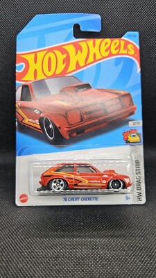 Hot Wheels '76 Chevy Chevette Red HW Drag Strip 2023 M Case