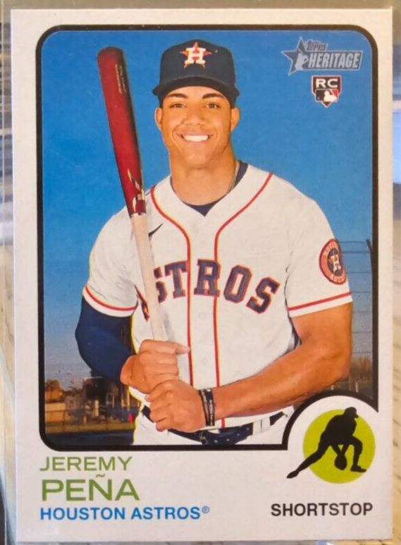 Topps Update MLB Jeremy Pena Auto RC レデ Amazon.com: 2022 Topps Update Baseball #US253 Jeremy Pena Rookie