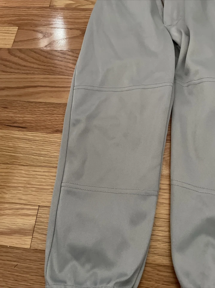 Baseball / Softball Pants Wilson Size Youth XS Nice Gray - Image 3 of 4