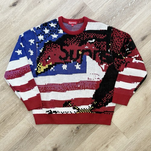 L digital flag sweater - Gem L digital flag sweater - Gem
