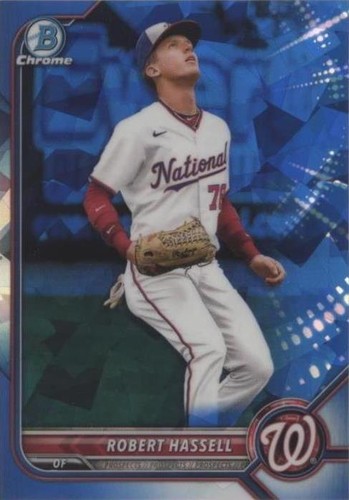Robert Hassell III 2020 Bowman Chrome Sapphire Nationals BD39 | eBay