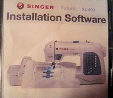 INSTALLATION SOFTWARE FOR SINGER  XL 400 420 ,550, 580,SEQS 6000,6700,QUINTET 