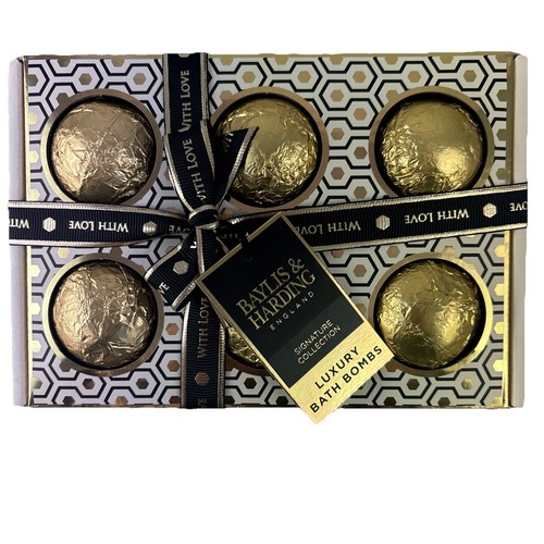Baylis und Harding Luxus Badebomben Geschenkset Neu in Box Signature Collection