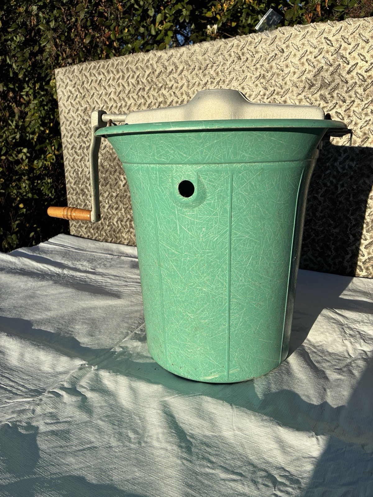 Vintage Hostess Ice Cream Freezer Hand Crank Ice Cream Maker