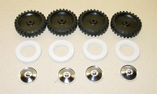 Set of 4 Tonka Tires w/Whitewalls  Hubcaps TKP-039A