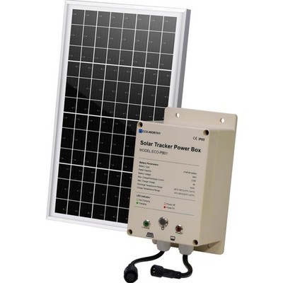 Solar Power Box, , 10W Solarpanel, 6Ah LiFePO4 Akku, , Plug and Play
