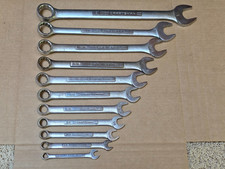 Craftsman Sae Combination Wrench Set Of 11 Pieces Usa