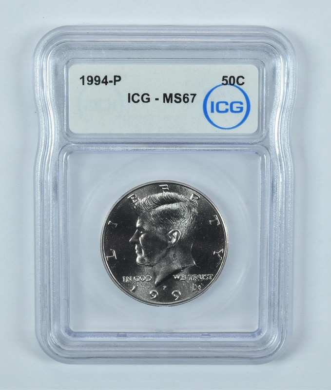 1994-P Kennedy Half Dollar MS67 ICG *3554
