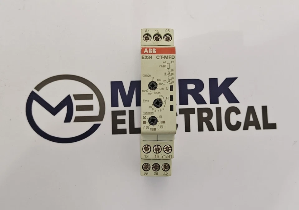 ABB CT-MFD.21 1SVR500020R1100 TIMER TIMING 0.05S-100H VOLTAGE 12-240VAC/DC - Image 3 of 4