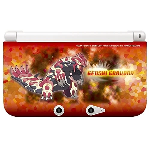 [Compatible with 3DS LL] Pokemon TPU Cover for Nintendo 3DS LL Primal Groudon - Image 2 of 2