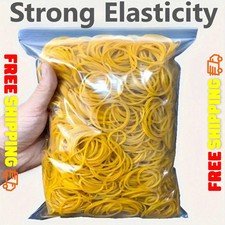 200pcs Rubber Strong Elastic 38mm Diameter Multi-Purpose Natural Rubber Bands