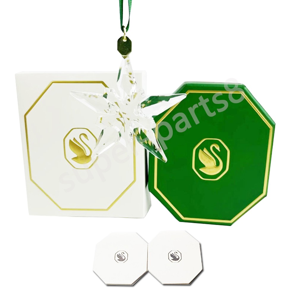 2025 Swarovski Annual Edition Large Crystal Christmas Ornament 5691172