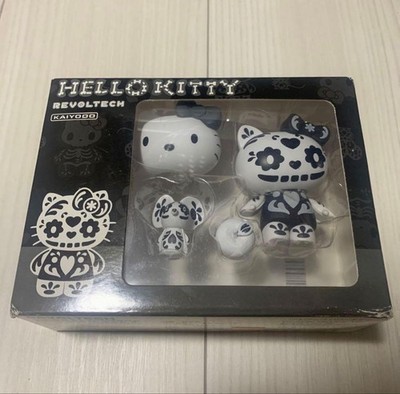 Revoltech Hello Kitty Black Skull Action Figure Unused