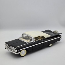 Road Legends 1959 Chevy Impala Convertible 118 Black Diecast 92119 Read