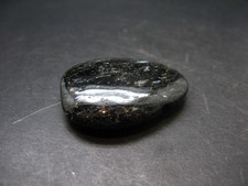 Nuumite Nuummite Metal Free Pendant From Greenland - 1.6" - 22.49 Grams