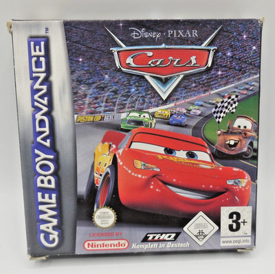 Cars (Nintendo Game Boy Advance), komplett, OVP
