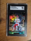 2023 Panini Select Black & Green Prizm Die-Cut #49 Patrick Mahomes II PSA 9