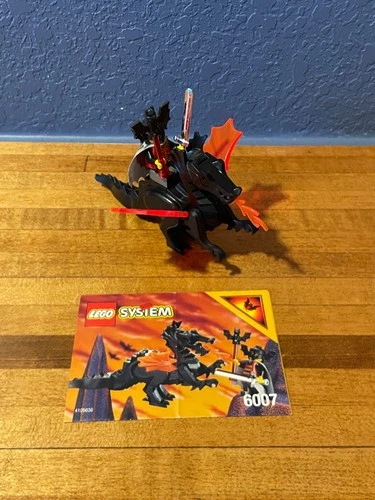 Lego - Castle  - 6007 - Bat Lord - 100% Complete - Instructions