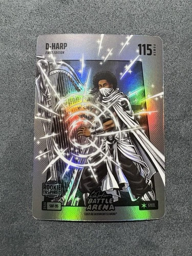 2026 Bo Jackson Battle Arena Griffey D-Harp Silver Battlefoil Steel SBF-95 RC