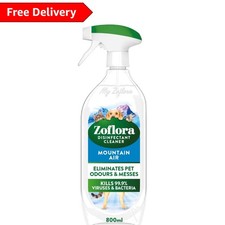 Antibacterial Mountain Air Trigger Spray 800ml - Hospital Grade Cleaning Power 6.24 per litre