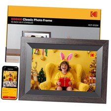 10.1 Inch WiFi Digital Picture Frame with 32GB Storage, 10.1 inch Black