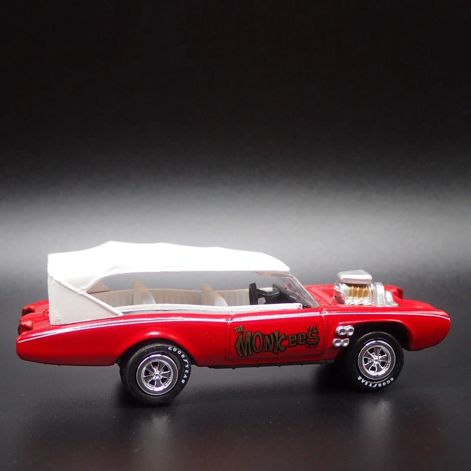 The Monkees Mobile 1966 66 PONTIAC Gto 1/64 Scala da Collezione Modellino Auto - Immagine 3 di 4