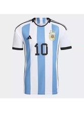 Camiseta seleccion Argentina MESSI MUNDIAL QATAR 2022 jersey maglia adidas 2XL
