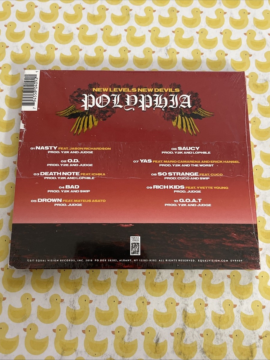 POLYPHIA NEW LEVELS NEW DEVILS CD 2018 tim henson sealed math rock