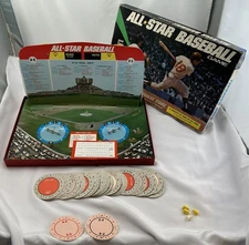 1968 All Star Baseball Board Game by Cadaco Complete in Good Condition FREE SHIP