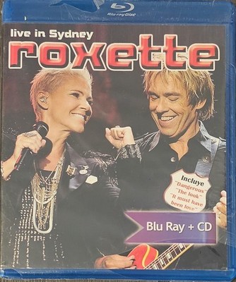 ROXETTE Live In Sydney Blu-ray +CD Latin American Import Free USA Shipping 