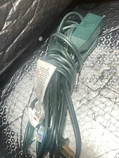 12 FOOT KAB-IF E190399 Green Power Extension Cord 2 Prong 3 OUTLET COVERED(S12)