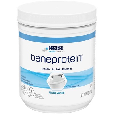 RESOURCE BENEPROTEIN Instant Protein Powder, Unflavored - 8 Ounce, QTY:1